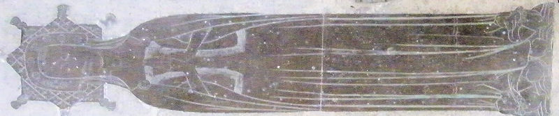 Spilsby - St James Margaret Zouch 1391 wife of Robert Willoughby 4th Baron